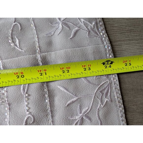 R&M Richards Womens 3-Piece Embroidered Pant Set With Jacket Size 16 - Picture 9 of 11